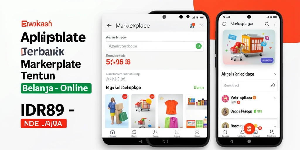 Tampilan antarmuka IDR89 yang intuitif untuk belanja online.