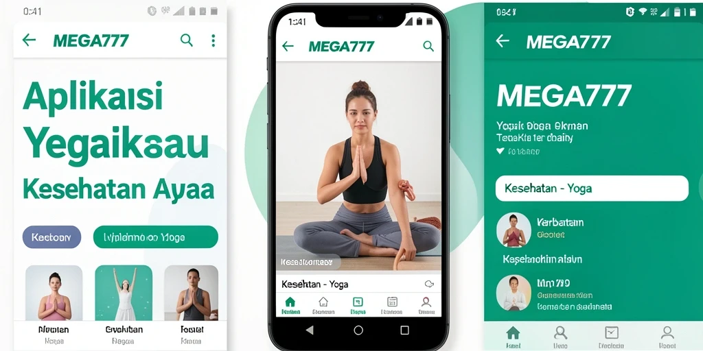 Antarmuka MEGA777 yang menawan untuk praktik Yoga harian.