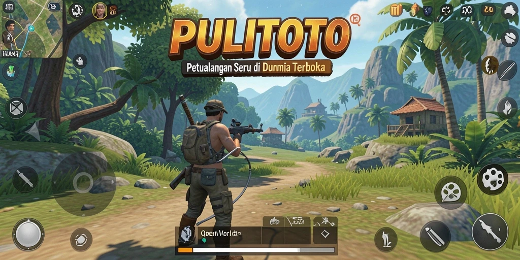Antarmuka permainan PULITOTO yang memukau di dunia Open World.